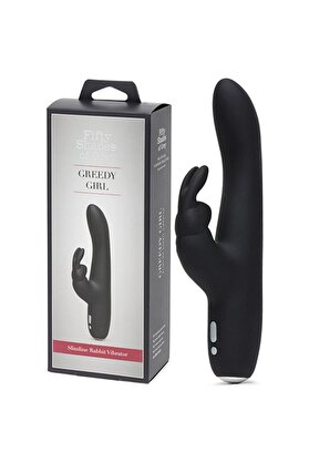 Fi̇fty Shades Of Grey Greedy Gi̇rl Rechargeable Sli̇mli̇ne Rabbi̇t Vi̇bratör