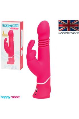 Erox Ileri̇ Geri̇ Hareket Edebi̇len Made In England Happy Rabbi̇t Thrusti̇ng Şarjlı Rabbi̇t Vi̇bratör