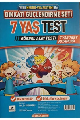 İthaki̇ Yayınları Di̇kkati̇ Güçlendi̇rme Seti̇ 7 Yaş Test