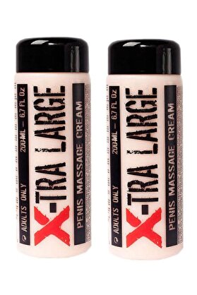 Adoil X-tra Large Erkeklere Özel Bölge Büyütme Kremi 200 ml 2 Adet