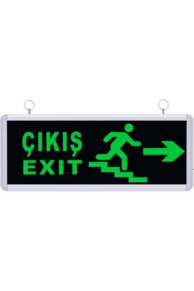 evimdeyokyok SG155 Çift Yönlü Acil Yönlendirme Armatürü