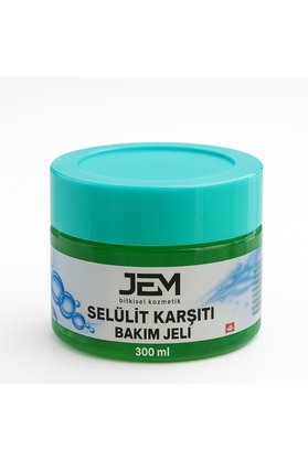 Jem Kozmetik Bitkisel Selülit Karşıtı Ve Sıkılaştırıcı Jel 300 Ml
