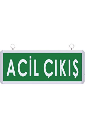 evimdeyokyok SG018 Çift Yönlü Acil Yönlendirme Armatürü