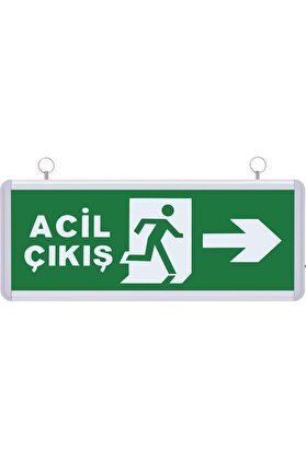 evimdeyokyok SG023 Çift Yönlü Acil Yönlendirme Armatürü