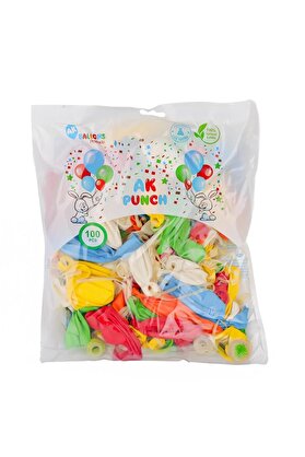 Toptan Bulurum AK-01 Punch Balon 100 Adet
