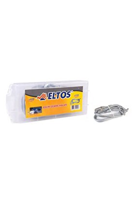 Eltos Çelik Çekme Halatı 6-8 Mm 3,5 Mt