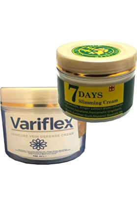 Adoi̇l Vari̇flex 100 Ml Bacak Krem + 7Days Sli̇mi̇ngcream Yaz Hazırlığı Krem