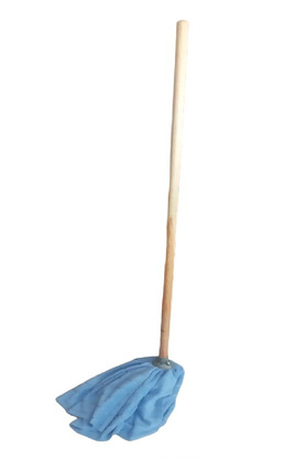 Yeniçağ Yeniçağ Mikrofiber Havlu Paspas Mop Ucu Ve Ahşap Saplı Takım