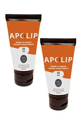 Flamex Apoli̇p Hızlı Etki̇li̇ Rahatlatıcı Masaj Bakım Kremi̇ 50Ml X 2 Adet