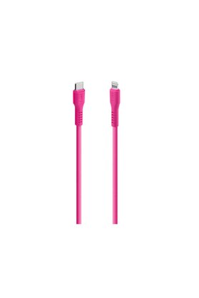 Ttec Usb-C - Lightning Hızlı Şarj Kablosu 120Cm Neon Pembe