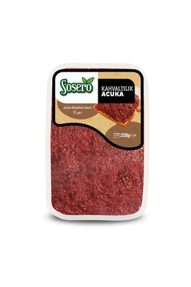 Sosero Kahvaltılık Acuka 2250 Gr Tabak