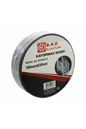 Ethab Ticaret Glbl-Tstil4136 Kaydırmaz Siyah Bant 50 Mm X 25 Mt