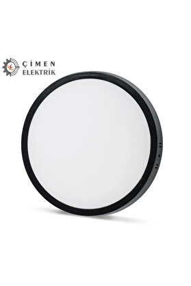 gizmurstore NOAS YL14 2410 S Sıva Üstü 24W Siyah Kasa Led Spot 6500K Beyaz Işık