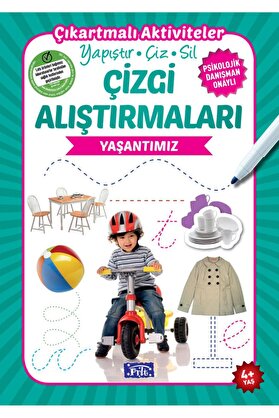 Parıltı Yayınları Yaşantımız - Çi̇zgi̇ Alıştırmaları