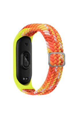 CepteToptan Xiaomi Mi Band 6 Star Kordon - Turuncu-Sarı - DROPX8654-2591