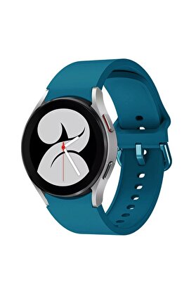CepteToptan Samsung Galaxy Watch 4 Klasik Kordon - Petrol Mavisi - DROPX7017-6052