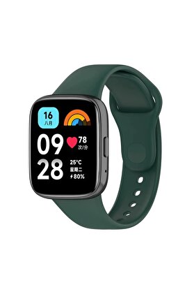 CepteToptan Xiaomi Redmi Watch 3 Active Klasik Kordon - Haki Yeşil - DROPX3630-2984
