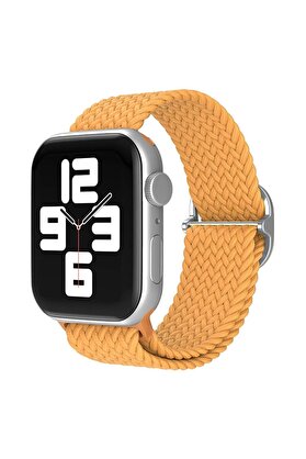 CepteToptan Apple Watch 42mm Star Kordon - Sarı - DROPX9196-7191