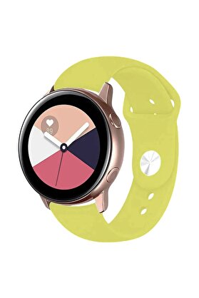 CepteToptan Watch 22mm Klasik Kordon - Sarı - DROPX6627-4262