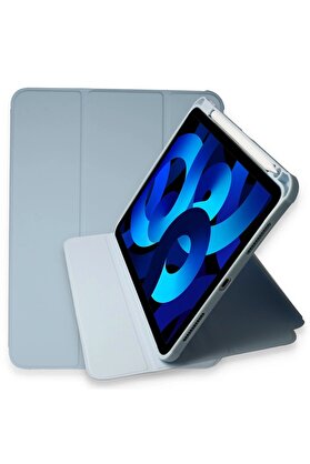 CepteToptan iPad Pro 11 (2021) Kılıf Starling 360 Kalemlikli Tablet Kılıf - Mavi - DROPX9178-7513