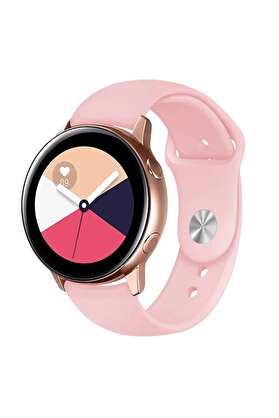 CepteToptan Watch 22mm Klasik Kordon - Pembe - DROPX6641-6904