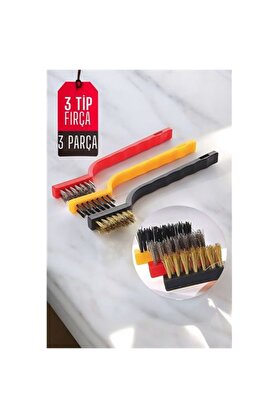 Toptan Bulurum Mutfak Fırça Seti 3 Değişik Uçlu