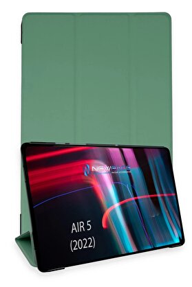 CepteToptan iPad Air 5 (2022) Kılıf Tablet Smart Kılıf - Koyu Yeşil - DROPX3955-5086