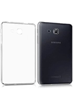 CepteToptan Samsung Galaxy T280 Tab A 7 Kılıf Tablet Şeffaf Silikon - DROPX7121-4196