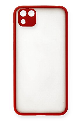 CepteToptan Huawei Y5P Kılıf Montreal Silikon Kapak - Kırmızı - DROPX2096-2609