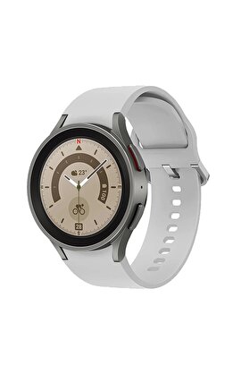CepteToptan Samsung Galaxy Watch 4 Klasik Kordon - Beyaz - DROPX2802-4110