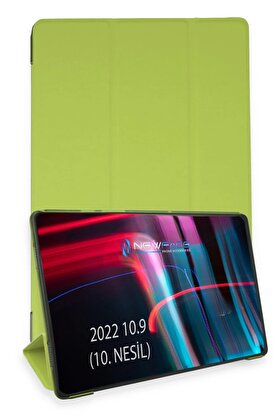 CepteToptan iPad 2022 10.9 (10.nesil) Kılıf Tablet Smart Kılıf - Açık Yeşil - DROPX2470-3760