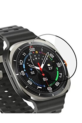 CepteToptan Samsung Galaxy Watch Ultra 47mm Polymer Nano Ekran Koruyucu - Şeffaf - DROPX7753-9003