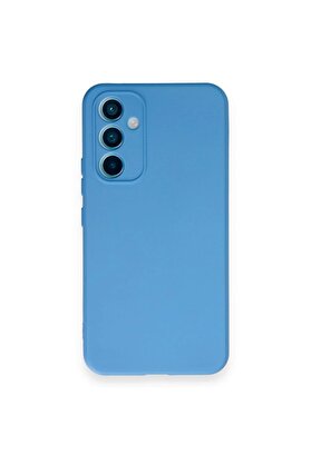 CepteToptan Samsung Galaxy A54 5G Kılıf Nano içi Kadife Silikon - Mavi - DROPX3528-7654