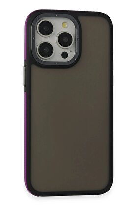 CepteToptan iPhone 14 Pro Max Harvel Kapak - Derin Mor - DROPX6665-8956