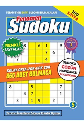 Karatay Yayınları Fenomen Sudoku 5
