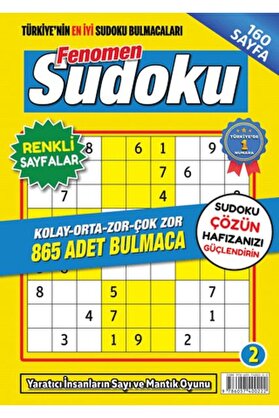 Ti̇maş Yayınları Fenomen Sudoku 2