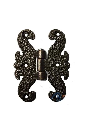 gizmurstore Zamak Kelebek Menteşe - Büyük, 50x67mm, Oksit, 1 Adet