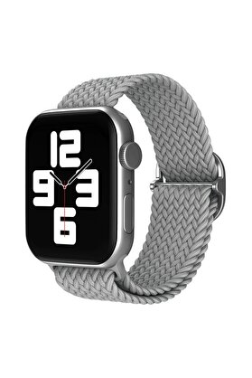 CepteToptan Apple Watch 38mm Star Kordon - Gri - DROPX9407-4481