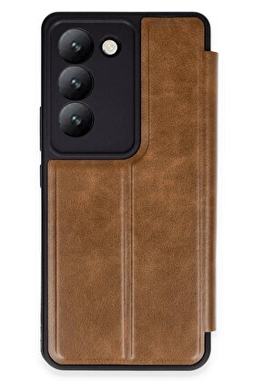 Akman Vivo V30 Lite 4G Kılıf Flip Cover - Taba - ACL6203663-1686