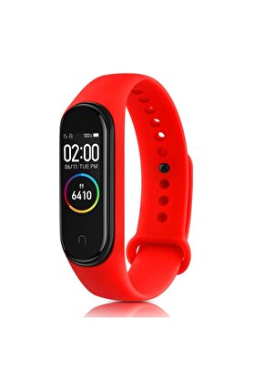 CepteToptan Xiaomi Mi Band 4 Klasik Kordon - Kırmızı - DROPX8249-5314