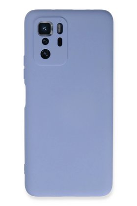 CepteToptan Xiaomi Poco X3 GT Kılıf Nano içi Kadife Silikon - Lila - DROPX7051-6628