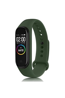 CepteToptan Xiaomi Mi Band 7 Klasik Kordon - Haki Yeşil - DROPX4599-5449