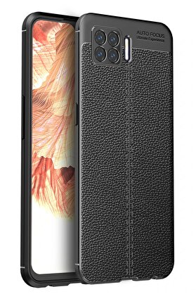 DropCep Oppo A73 Kılıf Auto Focus Kapak - Siyah - ZETS14555-3173