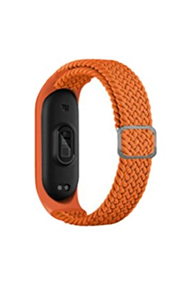 CepteToptan Xiaomi Mi Band 4 Star Kordon - Turuncu - DROPX8364-8365