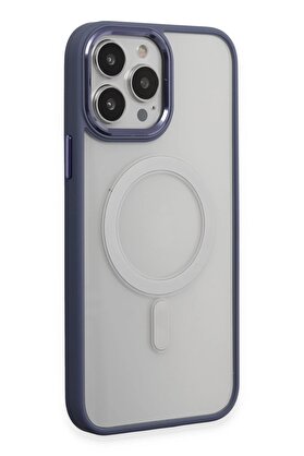 CepteToptan iPhone 15 Pro Max Kılıf Room Magneticsafe Silikon - Sierra Blue - DROPX9642-1263