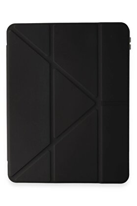 CepteToptan Xiaomi Redmi Pad SE Kılıf Kalemlikli Mars Tablet Kılıfı - Siyah - DROPX3029-7507