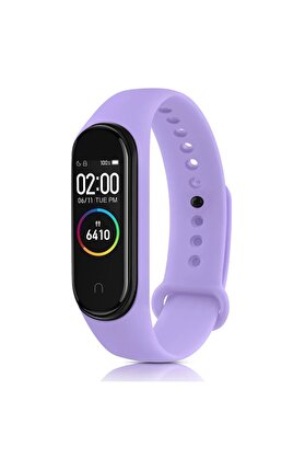 CepteToptan Xiaomi Mi Band 4 Klasik Kordon - Lila - DROPX6945-8977