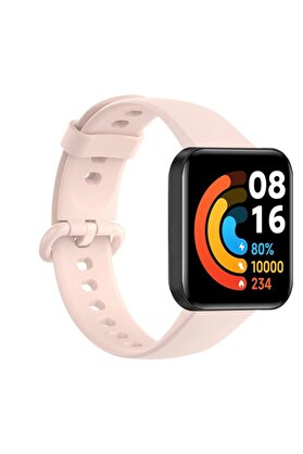 CepteToptan Xiaomi Redmi Watch 2 Klasik Kordon - Pudra - DROPX5731-4492
