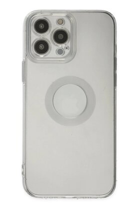 CepteToptan iPhone 14 Pro Max Kılıf Santa Lens Silikon - Şeffaf - DROPX8153-6270