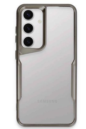 CepteToptan Newface Samsung Galaxy S24 Kılıf Boyi Silikon Kapak - Titan Gri